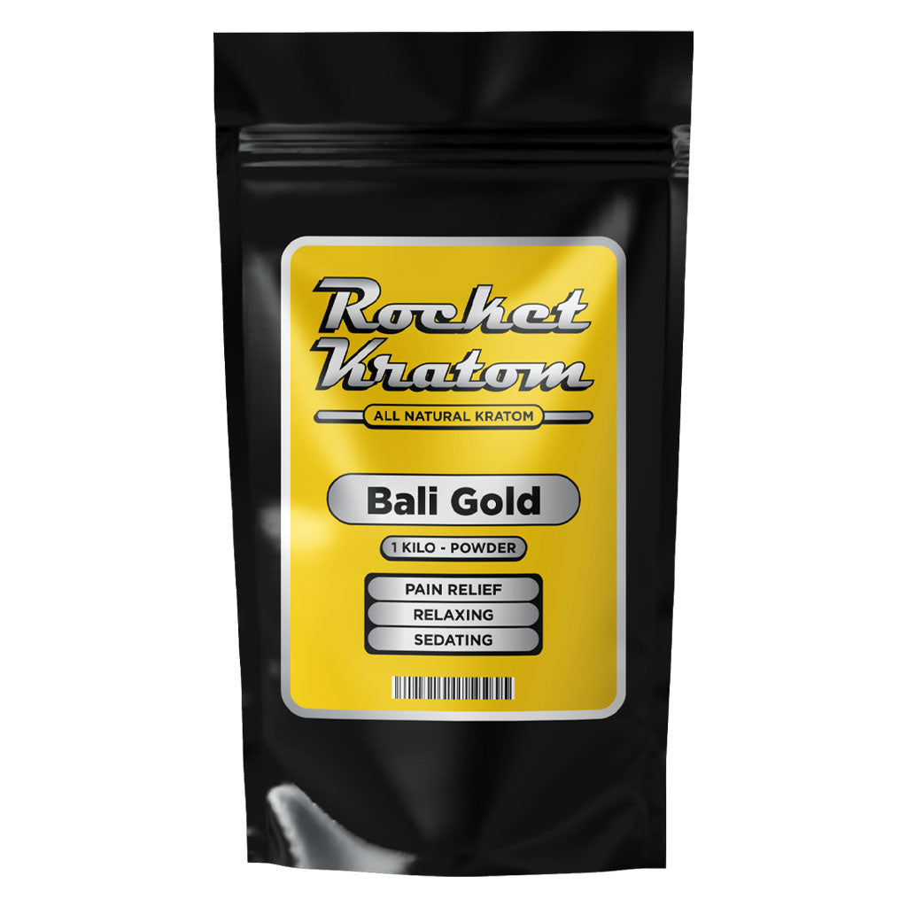 Rocket Kratom - Bali Gold Powder (Kilo)