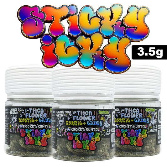 Sticky Icky THC-A Flower - Exotic + (3.5g)