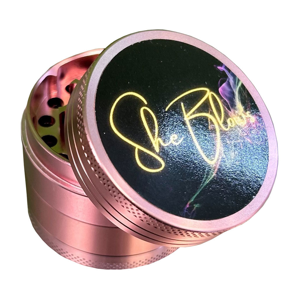 She Blows - Aluminum 4pc. 44mm Grinder