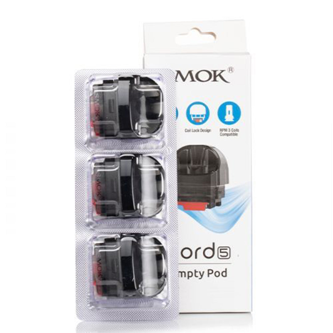 Smok - Nord 5 Empty Pods (3pk)