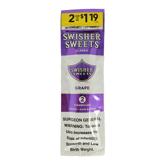 Swisher Sweets - Original 2 Pack ($1.19)