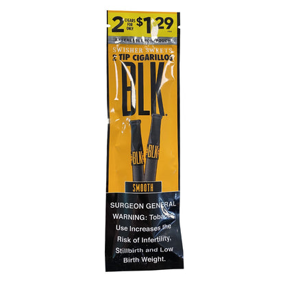 Swishers Sweets BLK - Tip Cigarillos 1.29 cents