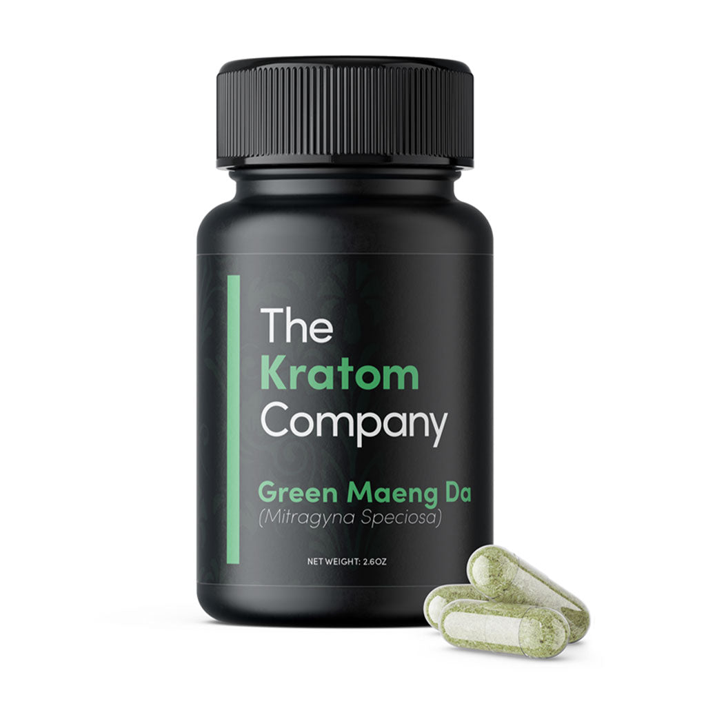 The Kratom Company - Green Maeng Da Kratom Capsules