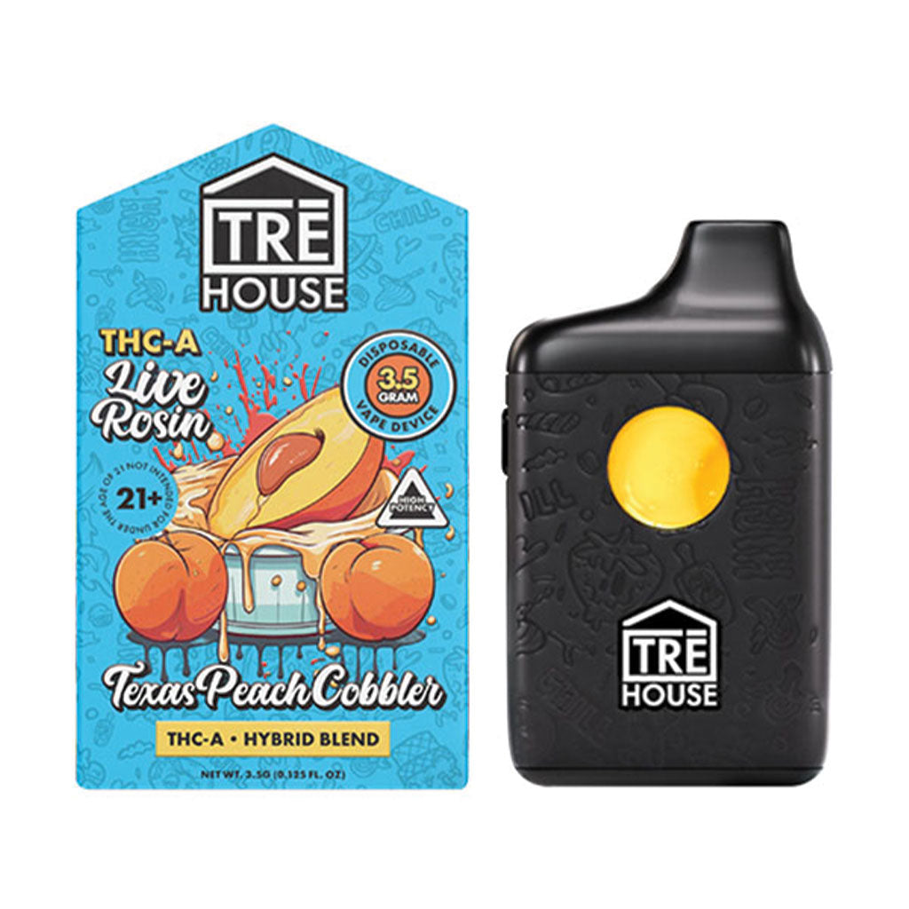 Tre House - THCA Live Rosin 3.5g Disposable