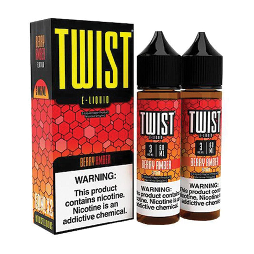 Twist E-Liquid - Berry Amber (2x60ml)