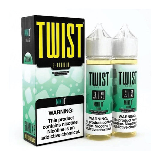 Twist E-Liquid - Mint 0 (2x60ml)