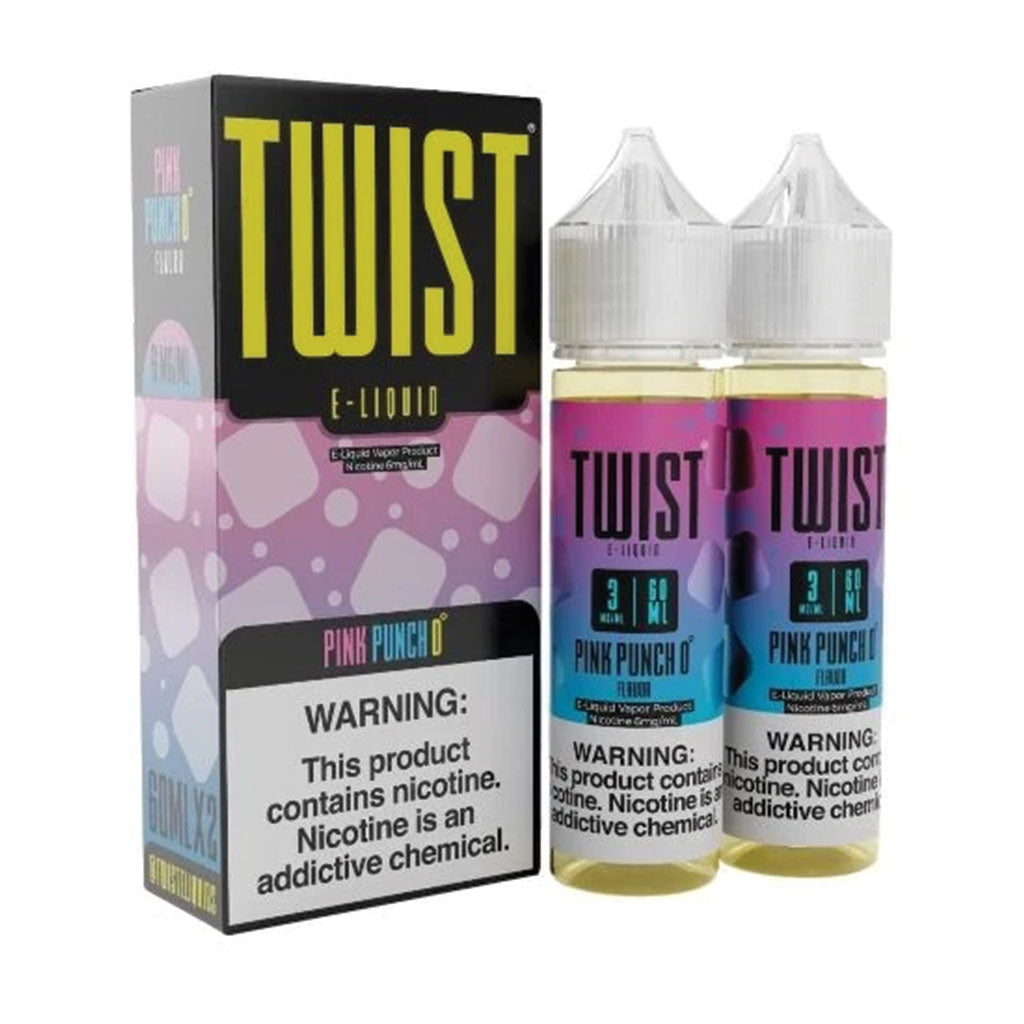 Twist E-Liquid - Pink 0 (2x60ml)