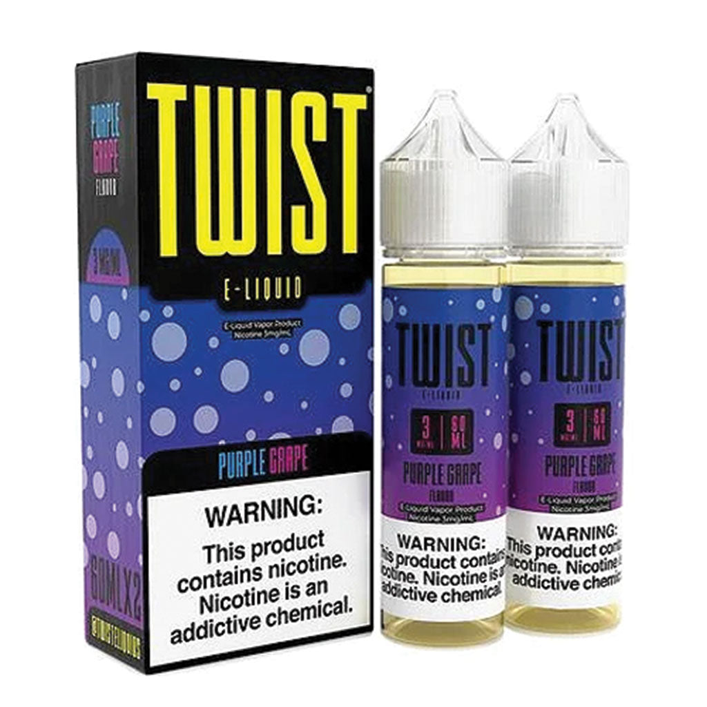 Twist E-Liquid - Purple Grape (2x60ml)