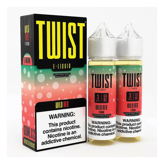 Twist E-Liquid - Wild Red (2x60ml)