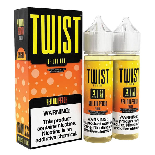 Twist E-Liquid - Yellow Peach (2x60ml)