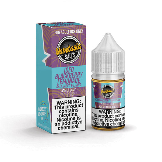 Vapetasia Salt Nic - Blackberry Lemonade ICED