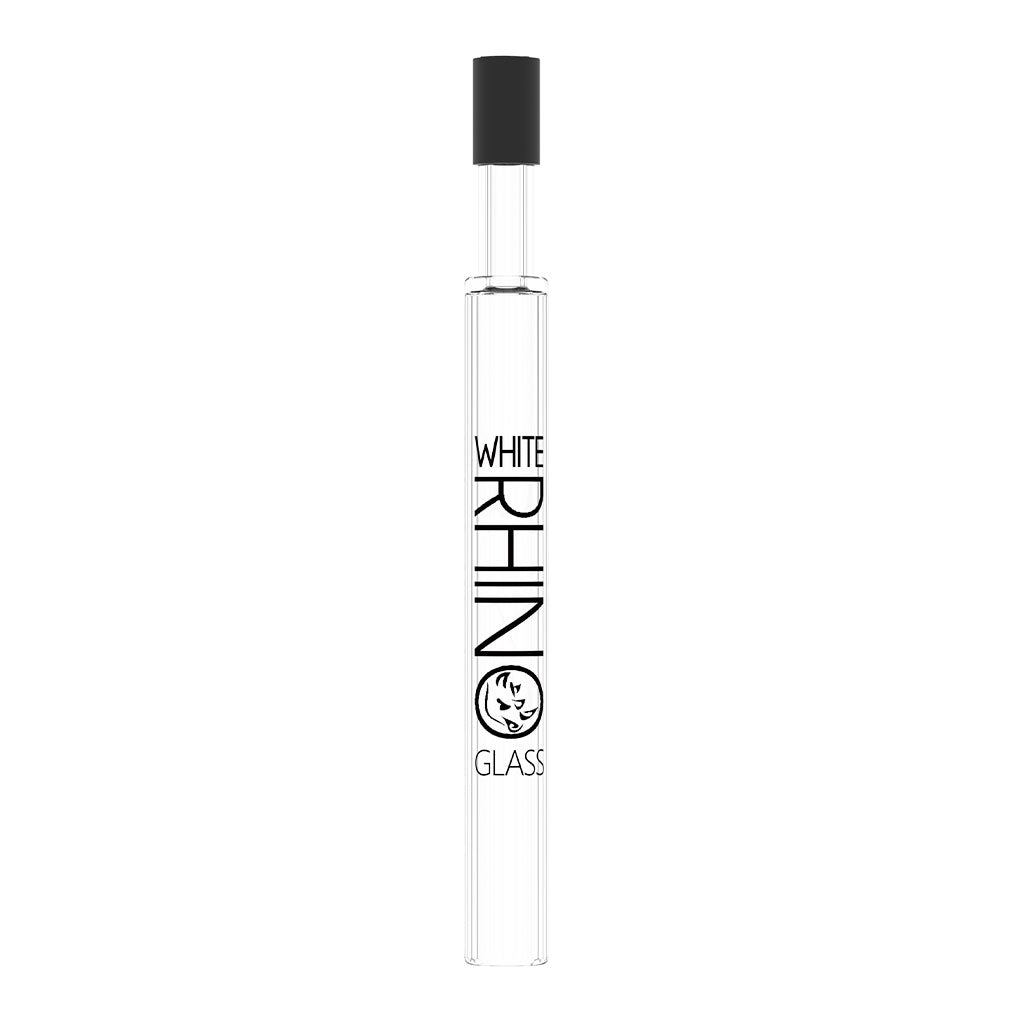 White Rhino - Quartz V2 Dab Straw w/ Silicone Cap