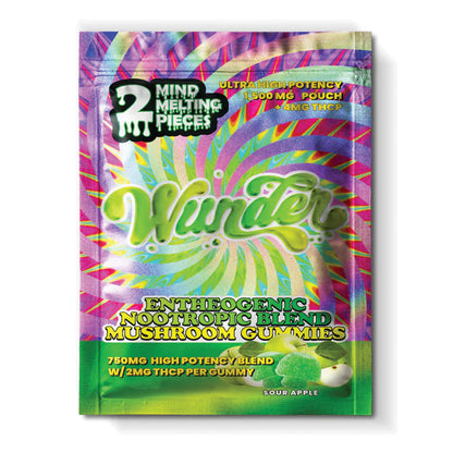 Wunder - Entheogenic Nootropic Blend Mushroom Gummies (2pcs)