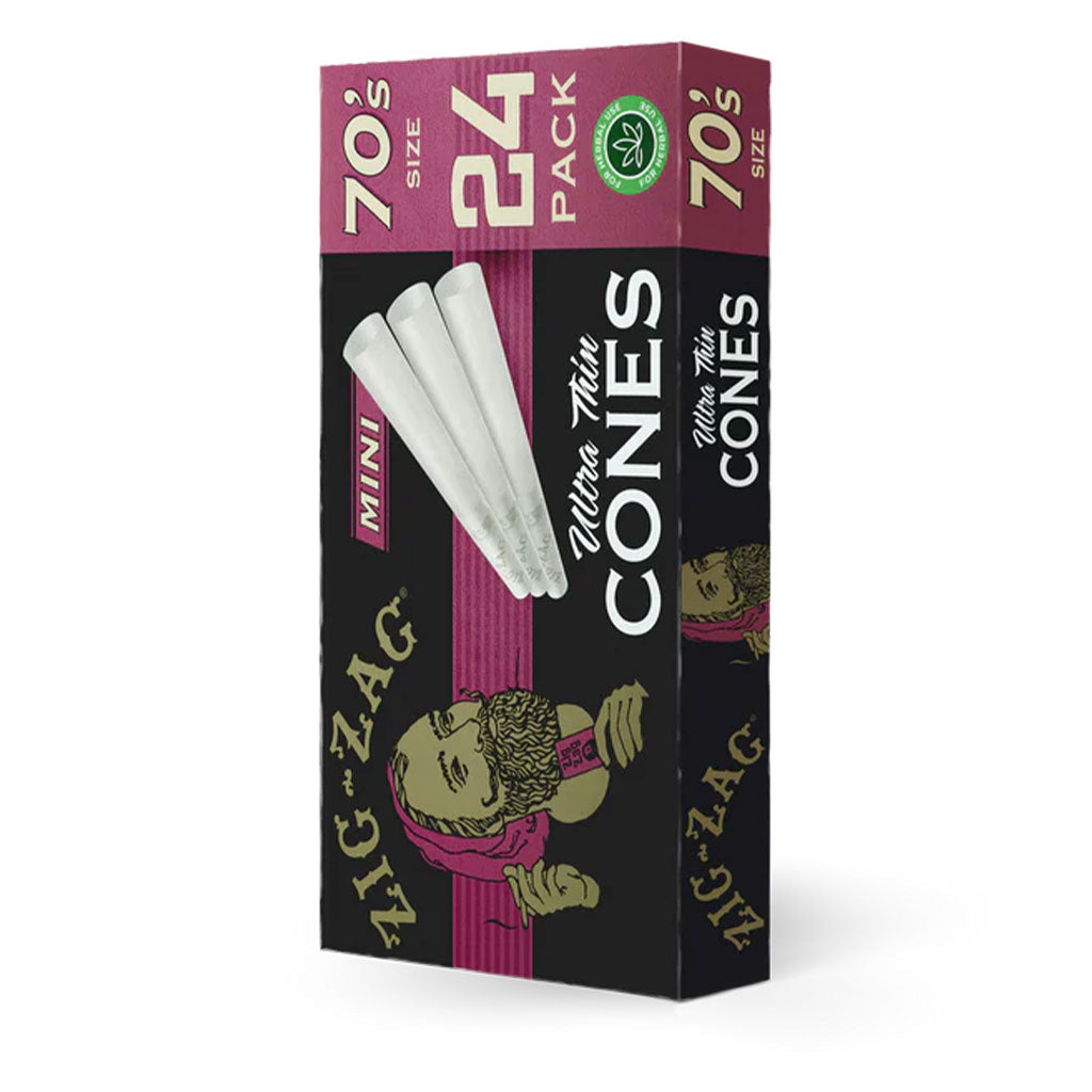 Zig Zag - Mini Cones 70's (24pk)