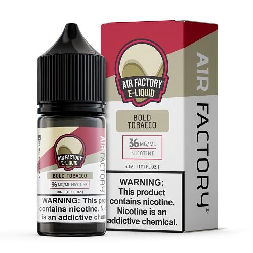 Air Factory Salt - Bold Tobacco - MI VAPE CO 