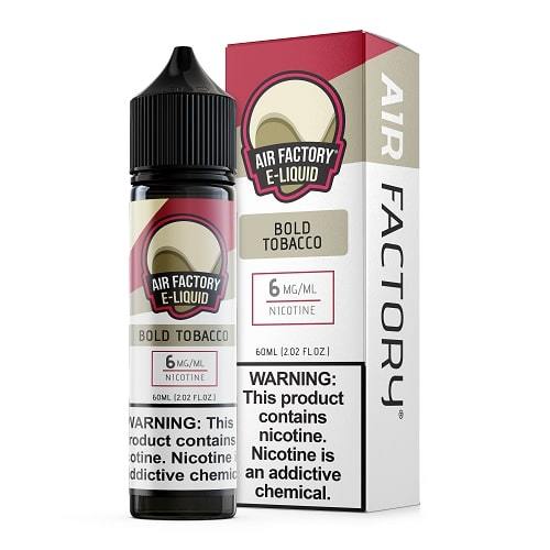 Air Factory E-Liquid 60ml - Bold Tobacco - MI VAPE CO 