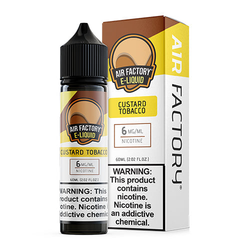 Air Factory E-Liquid 60ml - Custard Tobacco