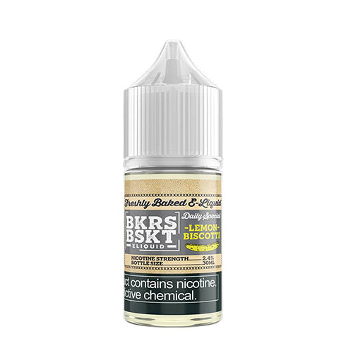 BKRS BSKT Salt Nic - Lemon Biscotti