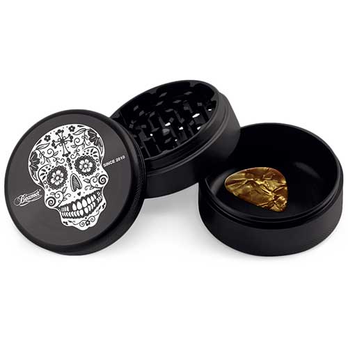 Beamer - 3-Piece - 63mm - Aircraft Grade Aluminum Grinder - Whole Donut - Mixed Designs & Colors