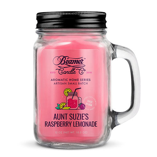Beamer - Aromatic Home Series Candle (Aunt Suzie's Raspberry Lemonade)