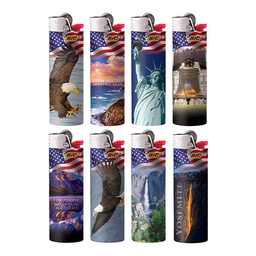 BIC - Lighter Americana - MI VAPE CO 