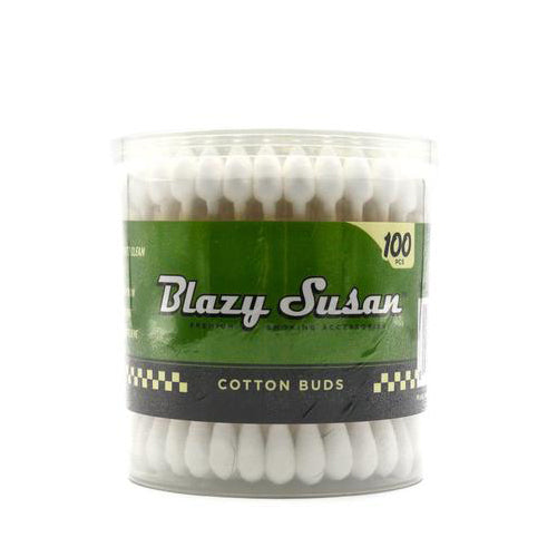 Blazy Susan Cotton Buds - White - MI VAPE CO 