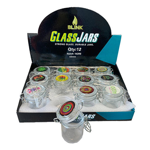 Blink - Glass Jars w/ Glass Top - MI VAPE CO 