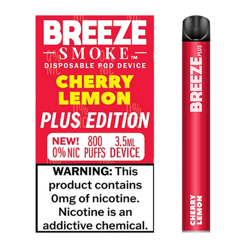 Breeze Plus - Disposable Device 0% (0mg) - MI VAPE CO 