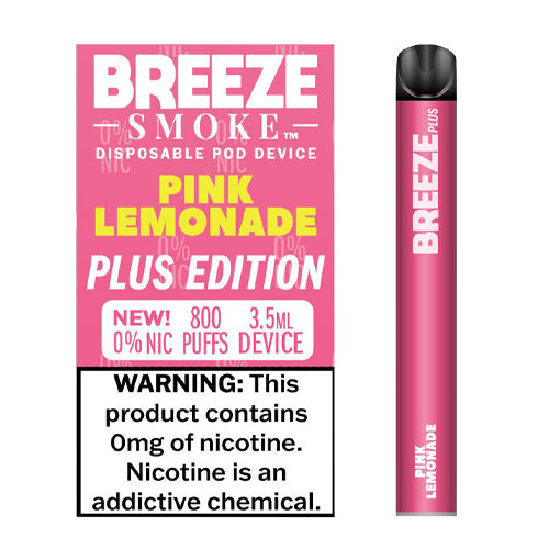 Breeze Plus - Disposable Device 0% (0mg) - MI VAPE CO 