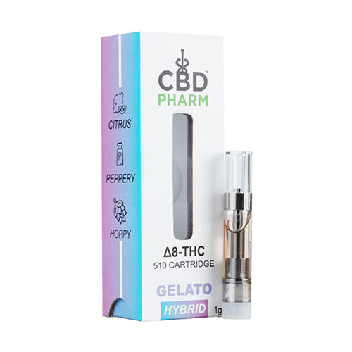 CBD Pharm - Delta 8 Cartridge (1 Gram) - MI VAPE CO 