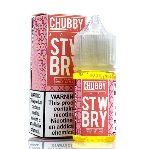 Chubby Bubbles Salt Nic - Bubble Strawberry - MI VAPE CO 