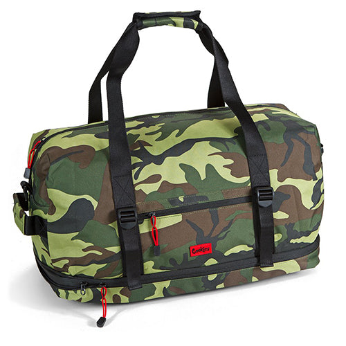 Cookies - Explorer Nylon / Poly Smell Proof Duffel Bag - MI VAPE CO 