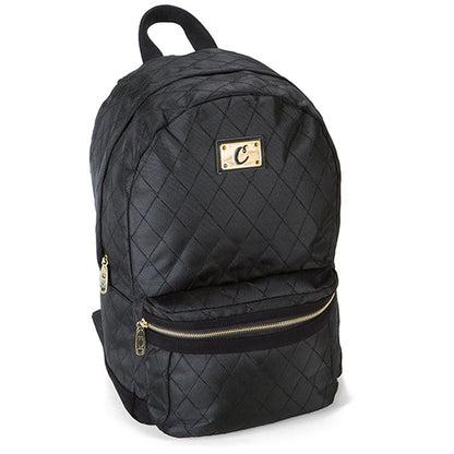 Cookies - V3 Quilted Nylon Backpack w/ Micro Suede & Gold Trim - MI VAPE CO 