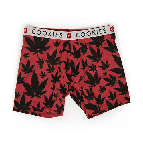 Cookies - Leaf Print Boxer Briefs - MI VAPE CO 