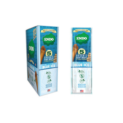 ENDO - Hemp Wraps w/ Corn Husk Filters 5pk - MI VAPE CO 