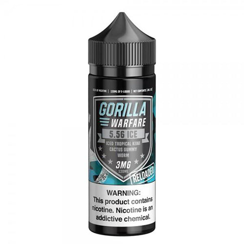 Gorilla Warfare E-Liquid - 5.56 Reloaded ICE - MI VAPE CO 