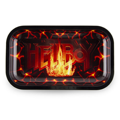 Hell Boy - Fire1 Rolling Tray (Small) - MI VAPE CO 