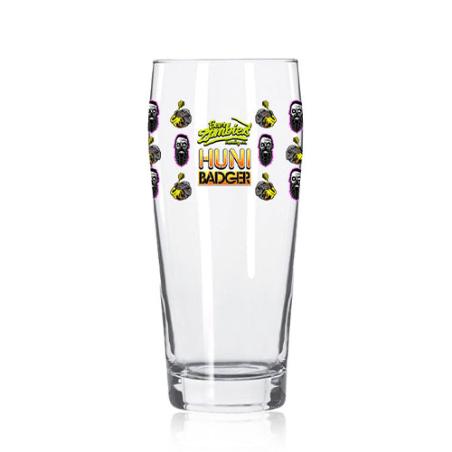 Huni Badger - Beer Zombies 16oz Willi Becher Glass