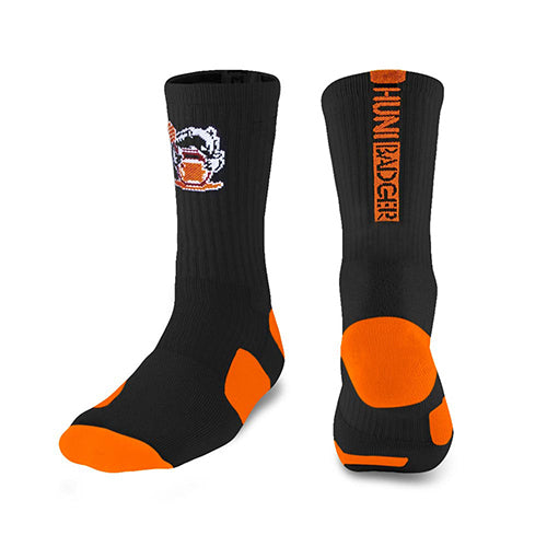 Huni Badger - Cotton Crew Socks - MI VAPE CO 