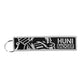 Huni Badger - Flight Tag Key Chain