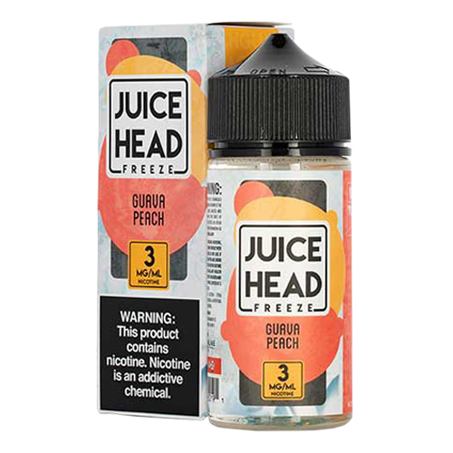 Juice Head E-Liquid - Guava Peach FREEZE