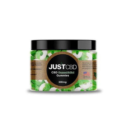 Just CBD - Gummy Apple Rings - MI VAPE CO 