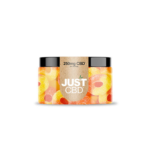 Just CBD - Gummy Peach Rings - MI VAPE CO 