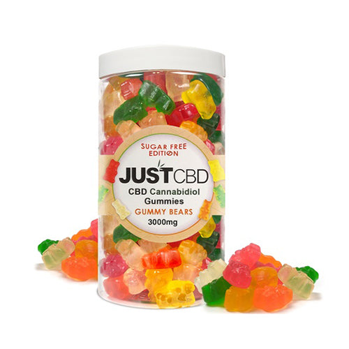 Just CBD - Sugar Free Gummy Bears - MI VAPE CO 