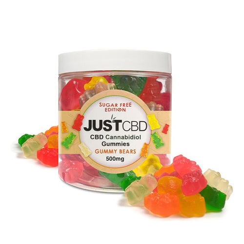 Just CBD - Sugar Free Gummy Bears - MI VAPE CO 