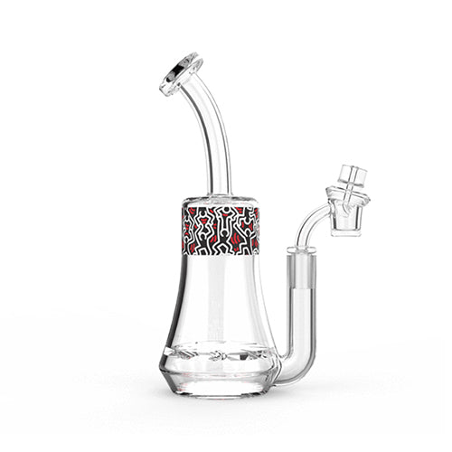 K. Haring Glass - Concentrate Rig - MI VAPE CO 