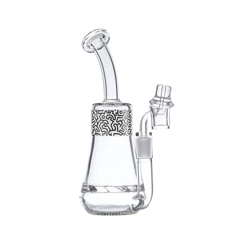 K. Haring Glass - Concentrate Rig - MI VAPE CO 