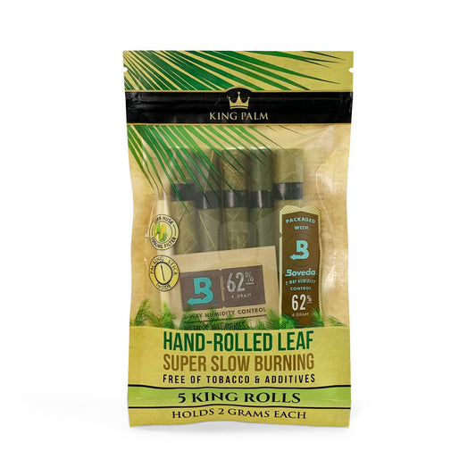 King Palm - 5 King Rolls with Boveda - MI VAPE CO 