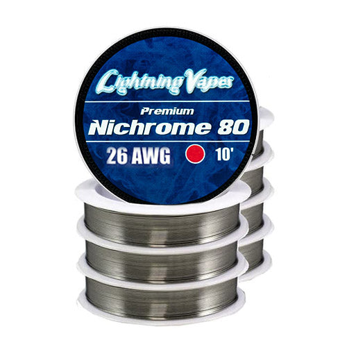 Lightning Vapes - Nichrome Rebuildable Wire 10' - MI VAPE CO 