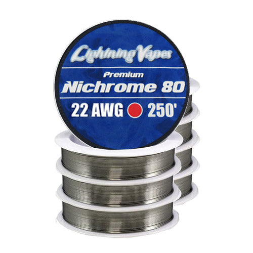 Lightning Vapes - Nichrome Rebuildable Wire 250' - MI VAPE CO 